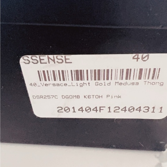 Versace medusa thong sandals - Picture 4 of 6